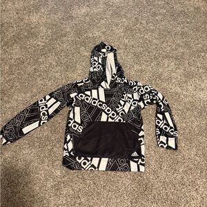Adidas Monochrome Graphic Hoodie